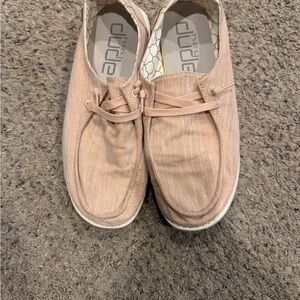 Hey Dude Sparkling Rose Gold Shoes
